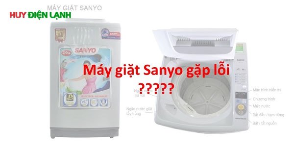 Bảng tổng hợp mã lỗi của máy giặt Sanyo Aqua
